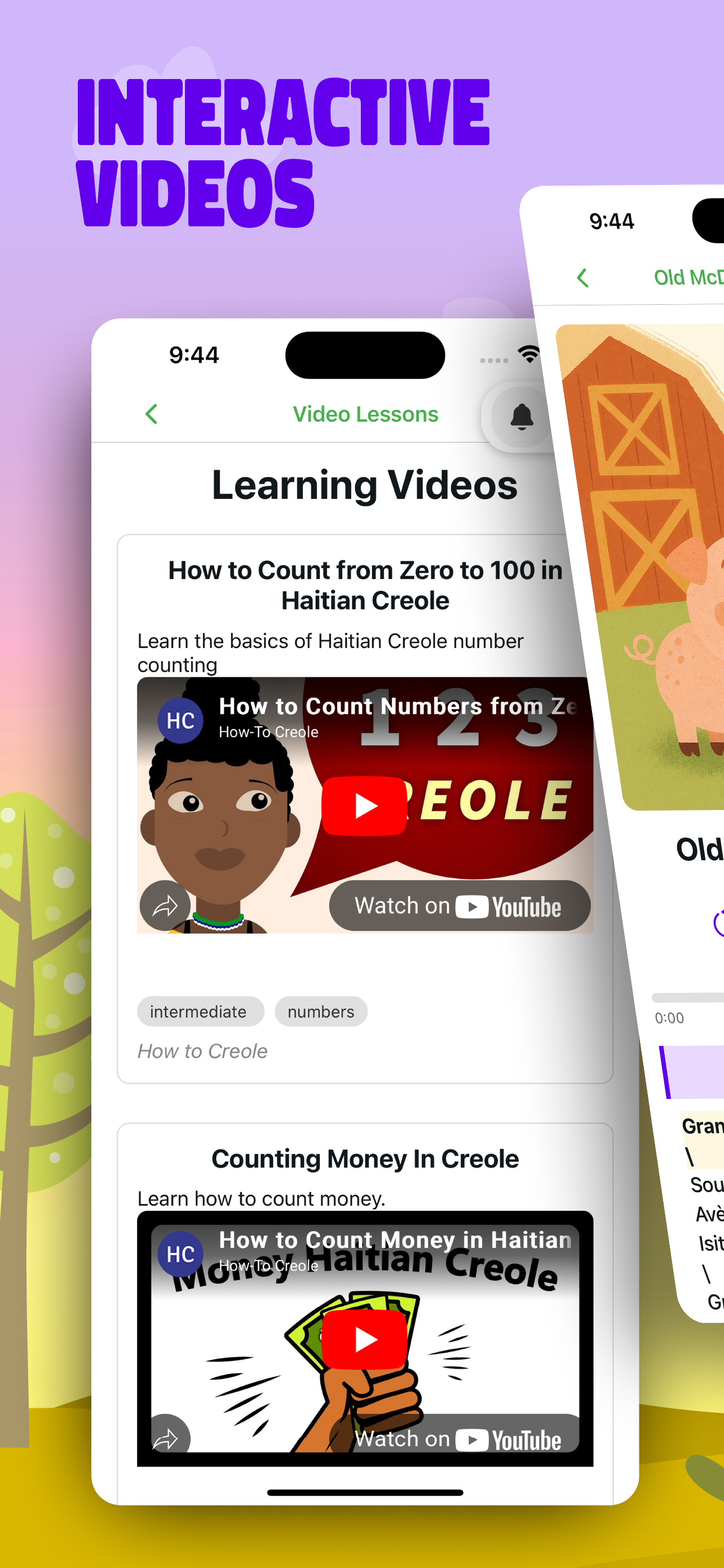 Learn Creole with Jorge app screenshot 2
